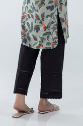 Stitched Black Culotte